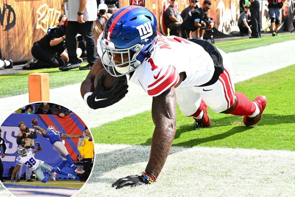 Giants’ Nabers Eyes Signature Moment vs. Cowboys